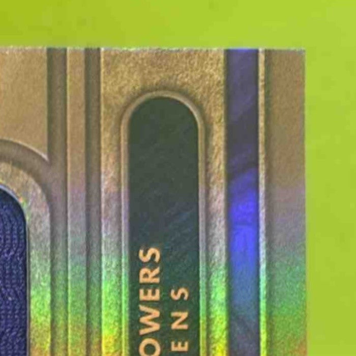 2024 Panini Gold Standard Zay Flowers Gold Gear /299 MEM Baltimore Ravens