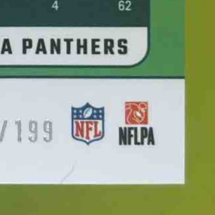 2024 Panini Donruss Optic Jaycee Horn Blue 43/199 #31 Carolina Panthers