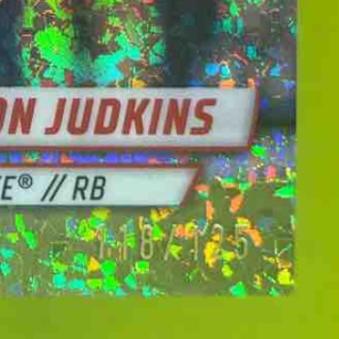 2024 Bowman Chrome University Quinshon Judkins Fuchsia /125 Ohio State Buckeyes