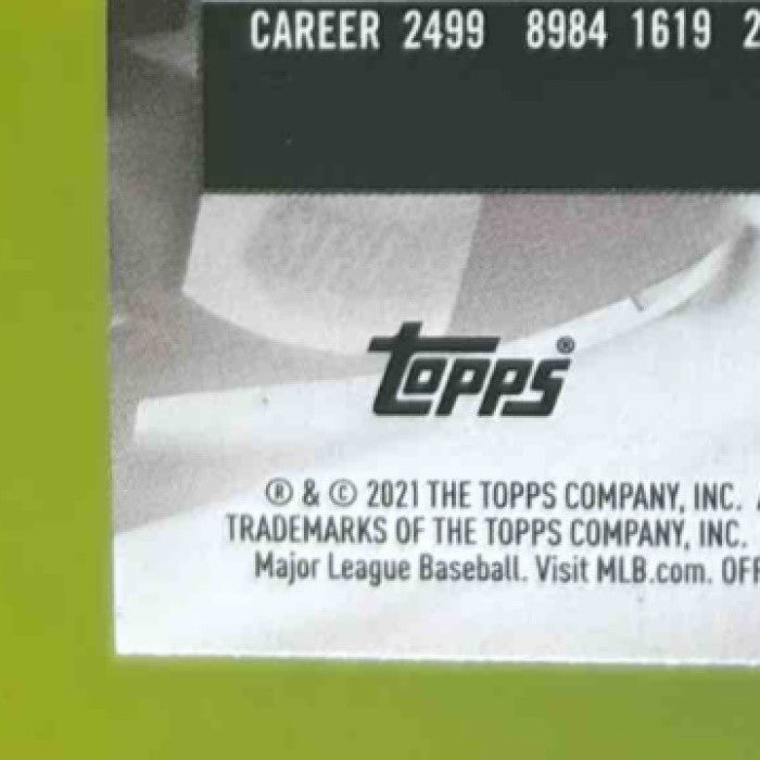 2021 Topps Stadium Club Chipper Jones Photographer's Proof #268 Atlanta Braves