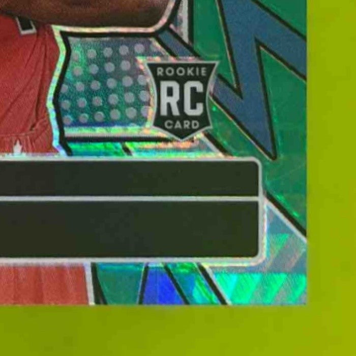2024-25 Donruss Optic Ja'Kobe Walter My House Hyper Green /249 RC Raptors