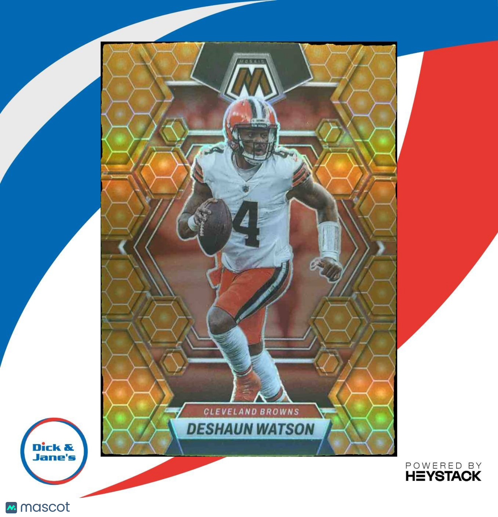 2023 Panini Mosaic Deshaun Watson Honeycomb #48 Cleveland Browns