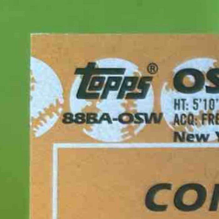2023 Topps Oswaldo Cabrera 1988 Baseball 35th Anniversary Auto RC Yankees
