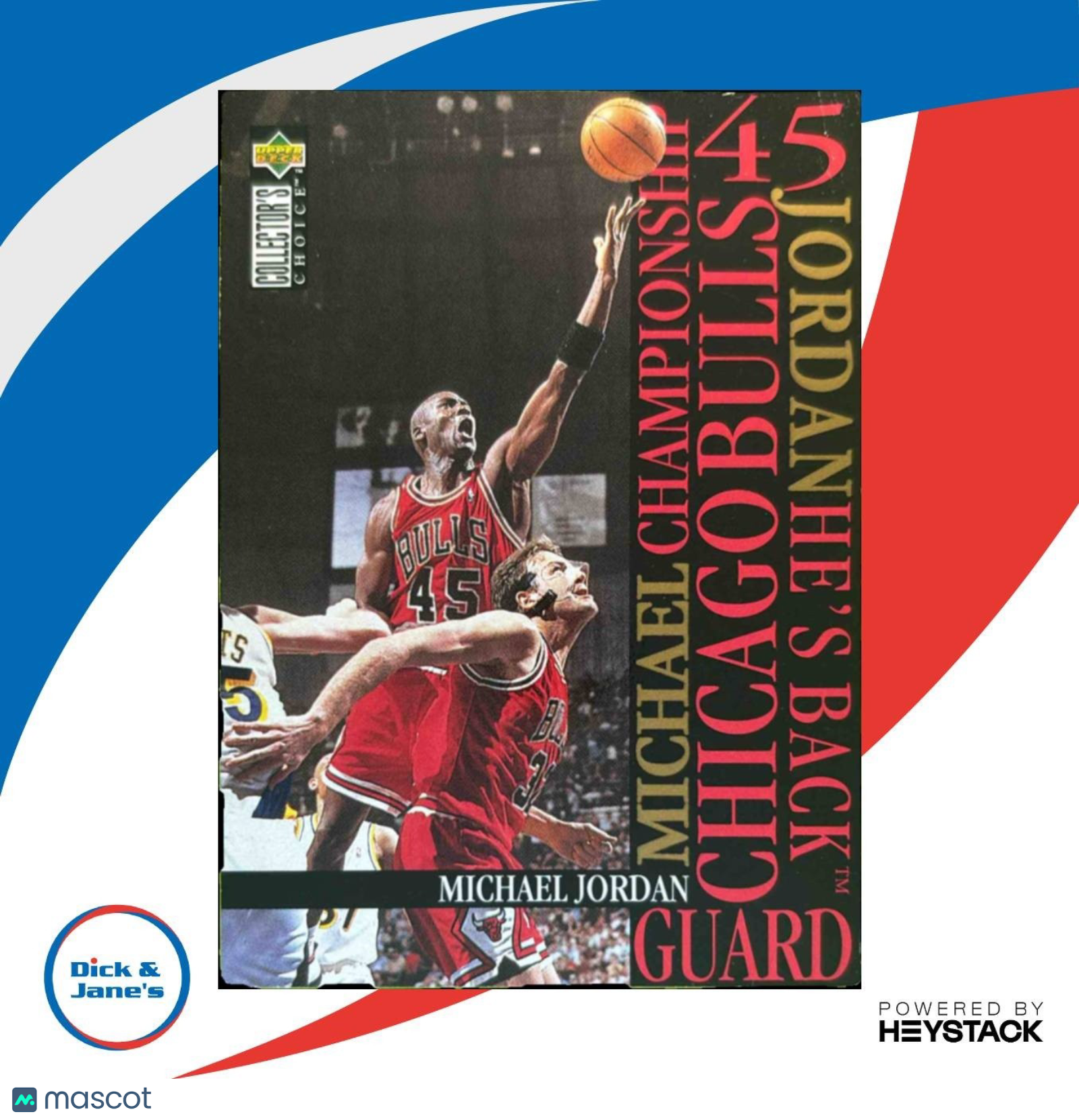 1995-96 Upper Deck Collector's Choice Michael Jordan He's Back #M1 Chicago Bulls