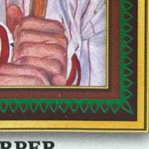 2022 Topps Gallery Bryce Harper Portrait Green 36/250 Philadelphia Phillies