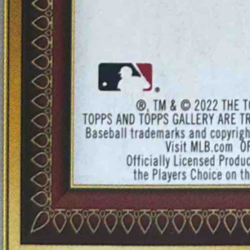 2022 Topps Gallery Bryce Harper Portrait Green 36/250 Philadelphia Phillies