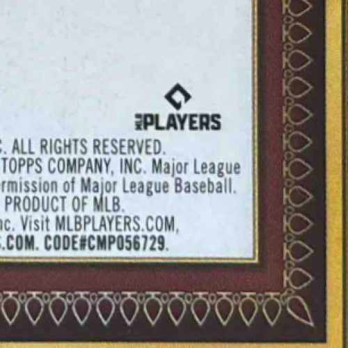 2022 Topps Gallery Bryce Harper Portrait Green 36/250 Philadelphia Phillies