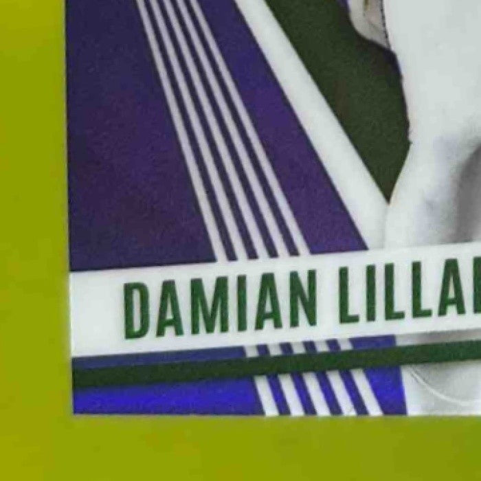 2023-24 Panini Phoenix Damian Lillard Purple 110/150 #79 Milwaukee Bucks