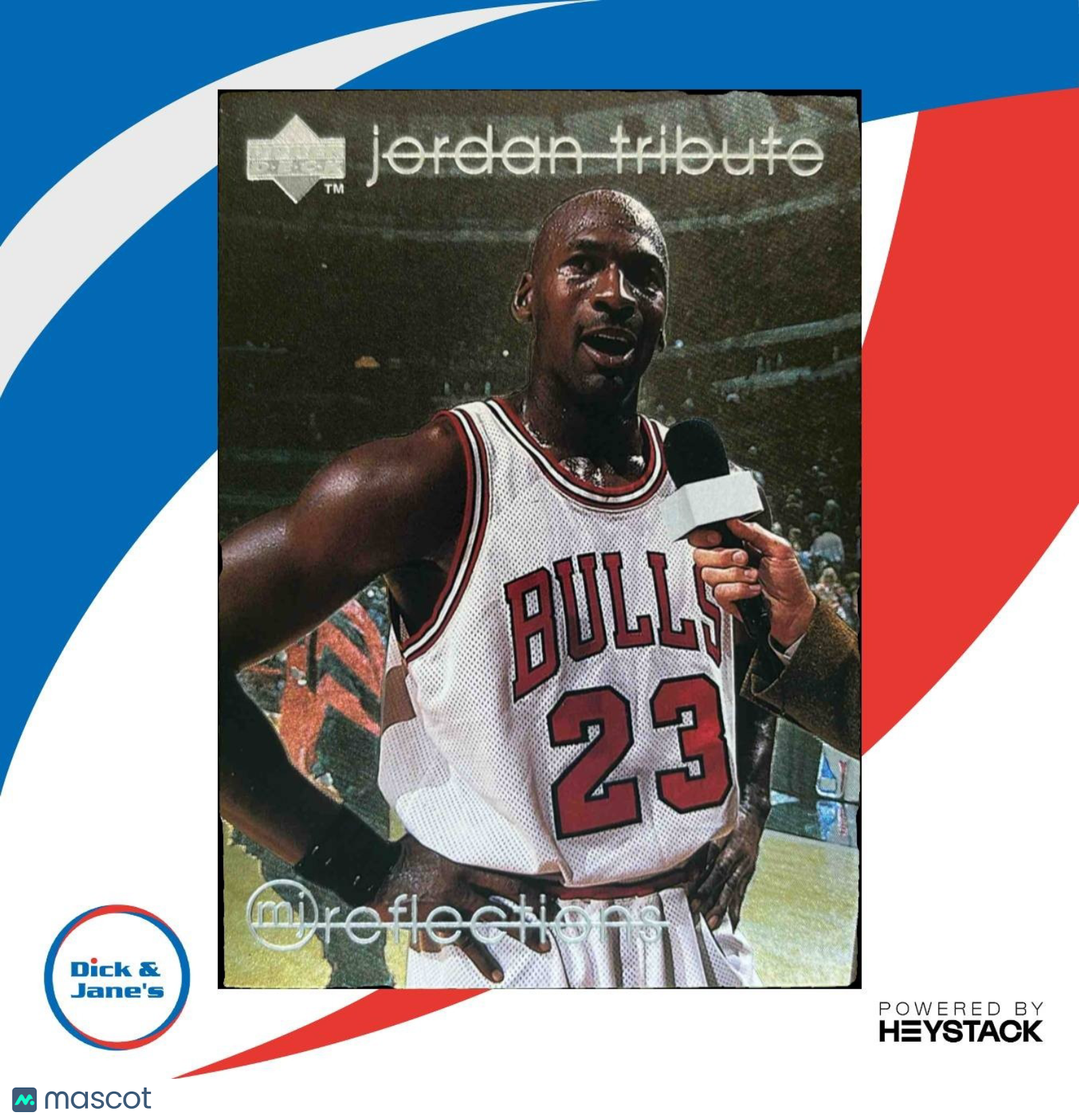 1997-98 Upper Deck Michael Jordan Tribute #MJ76 Chicago Bulls