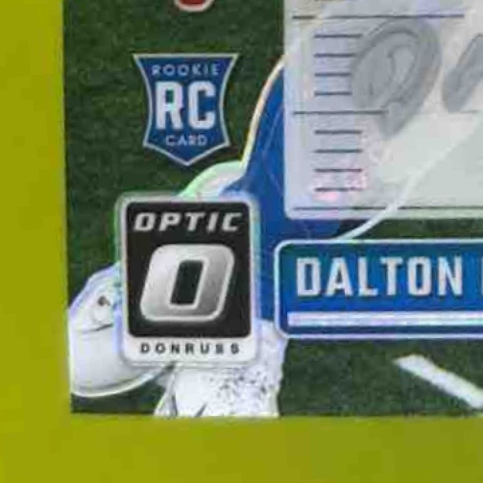 2023 Panini Donruss Optic Dalton Kincaid Hash Marks #HM-9 Auto RC Buffalo Bills