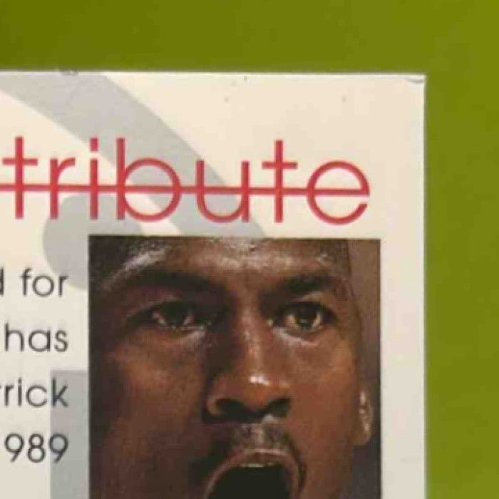 1997-98 Upper Deck Michael Jordan Tribute #MJ78 Chicago Bulls