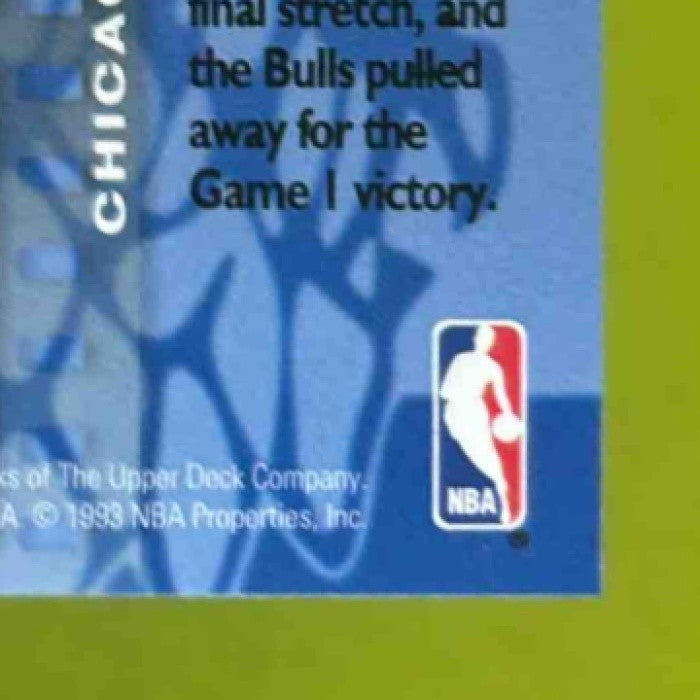 1993-94 Upper Deck Michael Jordan #198 Chicago Bulls