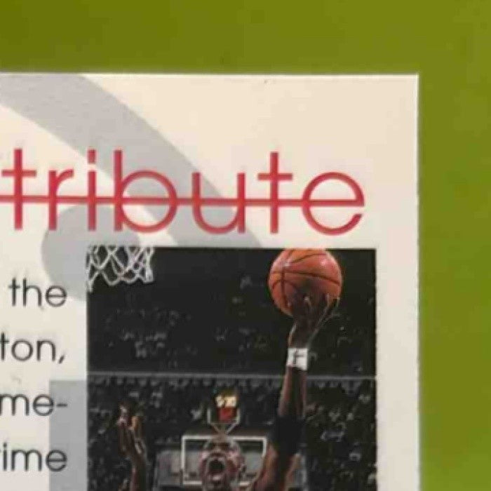 1997-98 Upper Deck Michael Jordan Tribute #MJ71 Chicago Bulls