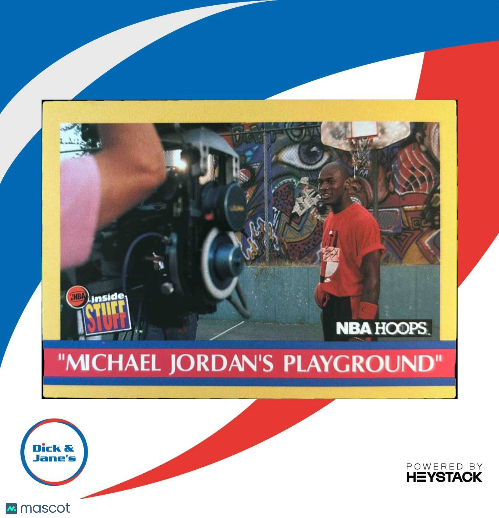 1990-91 Hoops "Michael Jordan s Playground" B #382 Chicago Bulls