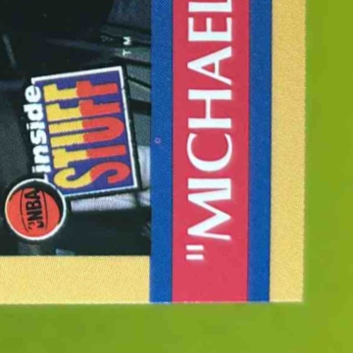 1990-91 Hoops "Michael Jordan s Playground" B #382 Chicago Bulls