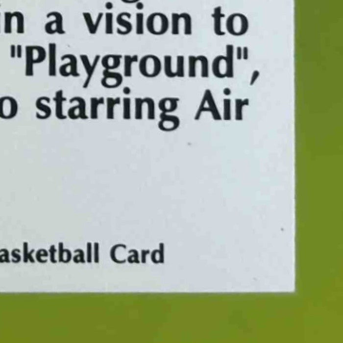 1990-91 Hoops "Michael Jordan s Playground" B #382 Chicago Bulls