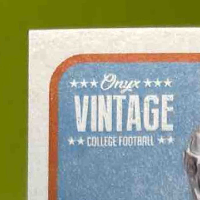 2021 Onyx Vintage College Football Bijan Robinson Signatures Auto Longhorns