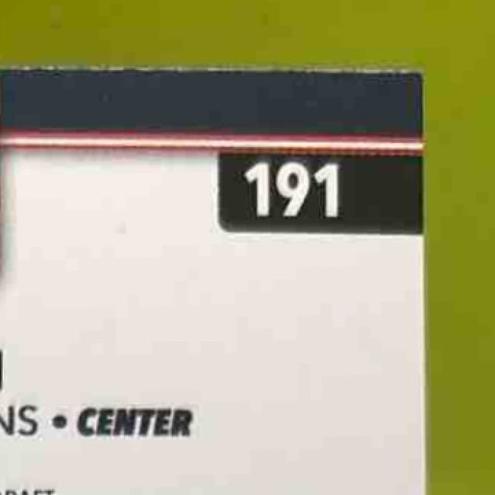 2025-26 Topps Yves Missi Red Holo Foil 1/5 #191 New Orleans Pelicans