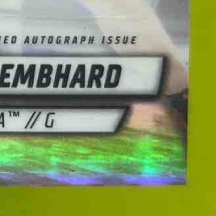2024-25 Bowman University Chrome Ryan Nembhard Prospect Auto Refractor Bulldogs