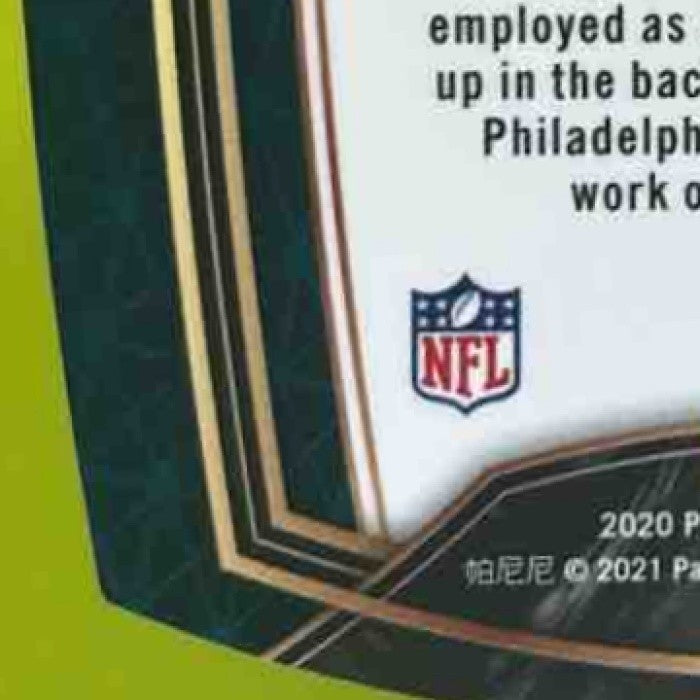 2020 Panini Select Jalen Hurts Purple Prizm Die Cut #250 RC Philadelphia Eagles
