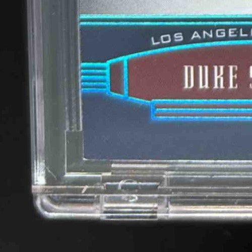 2005 Donruss Signature Duke Snider Auto Platinum Master Series 21/25 #61 Dodgers
