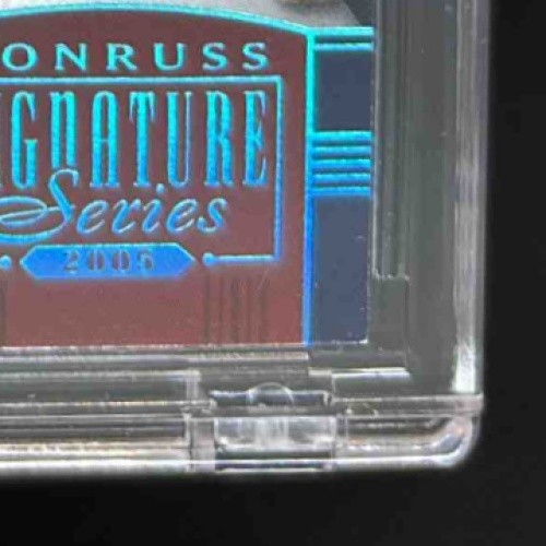 2005 Donruss Signature Duke Snider Auto Platinum Master Series 21/25 #61 Dodgers