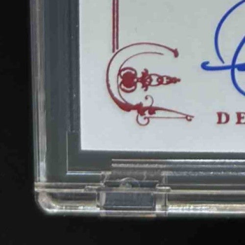 2014 Panini Hall of Fame 75th Dennis Eckersley Signatures Red/50 Auto Boston Sox