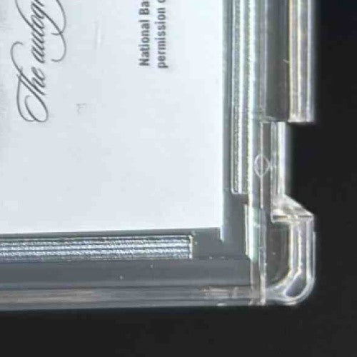 2014 Panini Hall of Fame 75th Dennis Eckersley Signatures Red/50 Auto Boston Sox