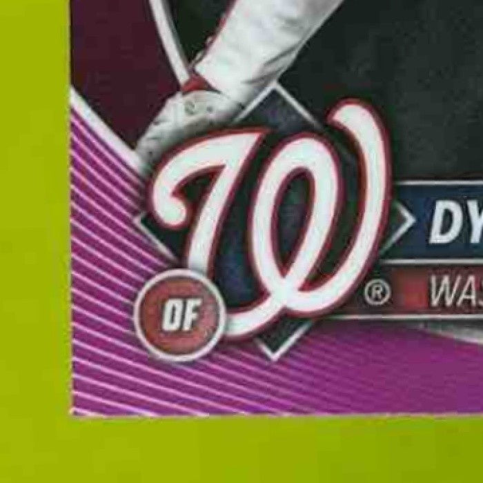 2025 Bowman Chrome Dylan Crews Fuchsia Refractor /299 #3 RC Washington Nationals