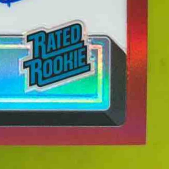2022 Donruss Optic Bryan De La Cruz Red Auto /60 RC Miami Marlins