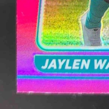 2021 Panini Donruss Optic Jaylen Waddle Pink #208 RC Rated Rookie Miami Dolphins