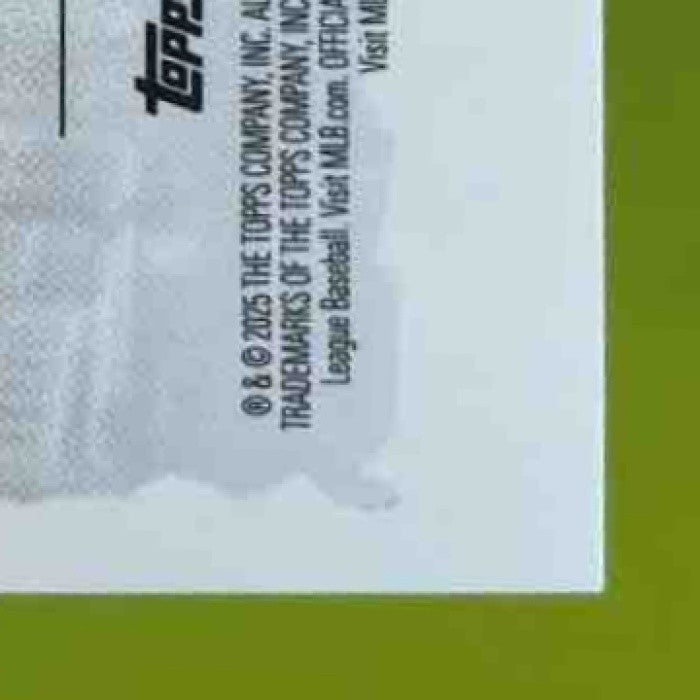 2025 Bowman Chrome Travis Bazzana It Came to the League Cleveland Guardians