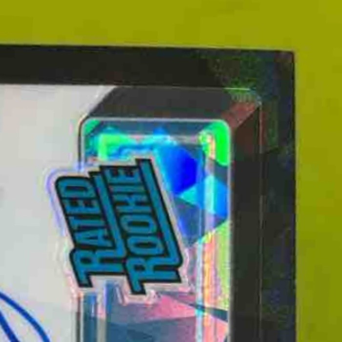 2022 Donruss Optic Bryan De La Cruz Black Cracked Ice Auto /30 RC Marlins
