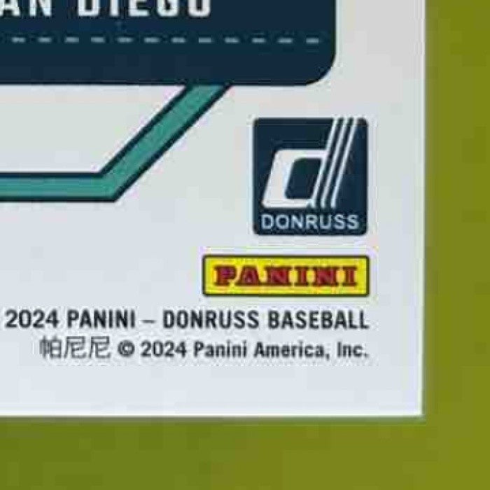 2024 Panini Donruss Ethan Salas Orange Laser 96/299 #124 San Diego Padres