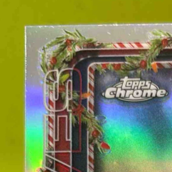 2025 Topps Holiday Drake Baldwin Chrome Refractor /499 #HC60 RC Atlanta Braves