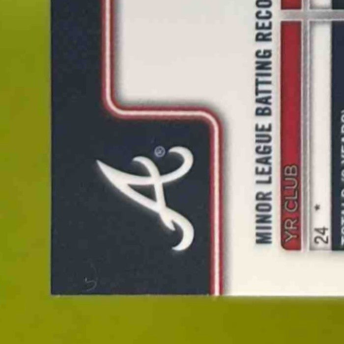 2025 Topps Holiday Drake Baldwin Chrome Refractor /499 #HC60 RC Atlanta Braves