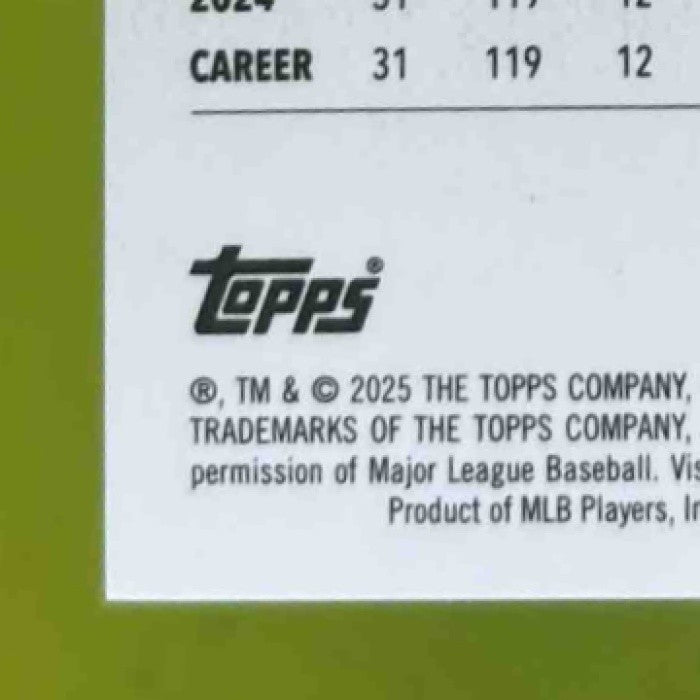 2025 Topps Finest Dylan Crews Uncommon Blue X-Fractor /75 RC Nationals