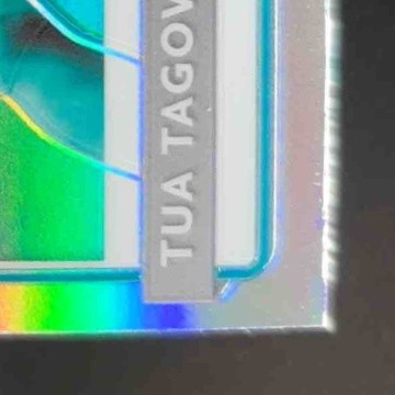 2020 Panini Donruss Optic Tua Tagovailoa Silver Holo Prizm 152 RC Miami Dolphins
