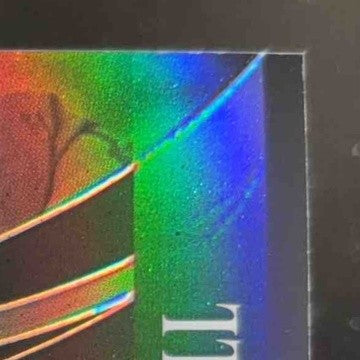 2024 Press Pass Premium Earl Campbell Reflector 1/1 Pre-Production Proof Oilers