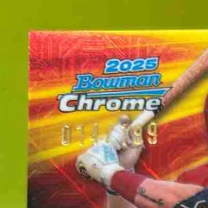 2025 Bowman Chrome Mega Box Dylan Crews Meteoric Rise Pink /199 RC Nationals