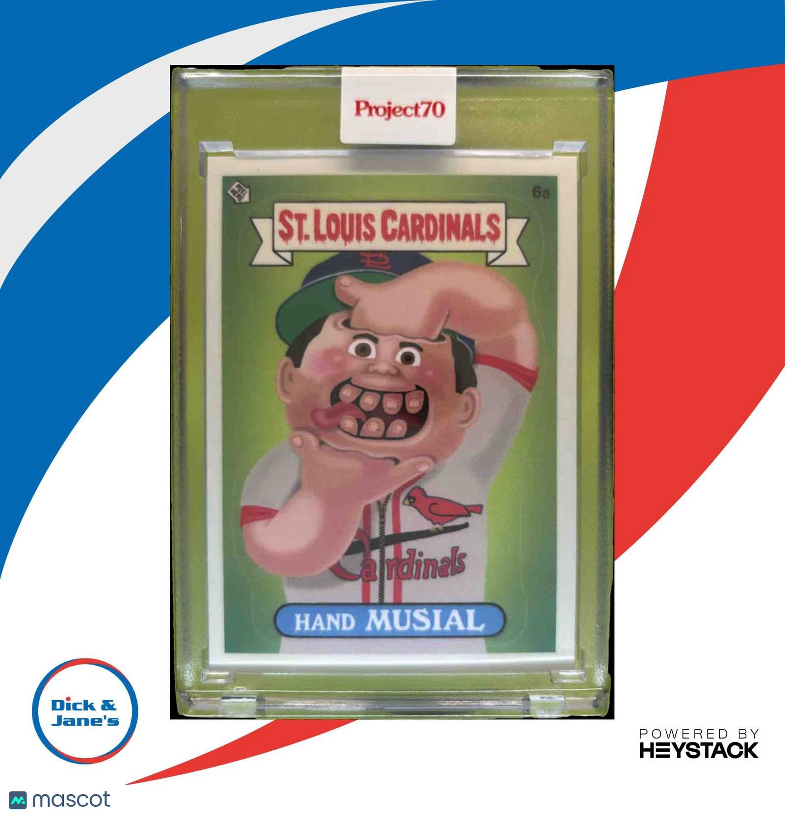 2021 Topps Project70 Stan Musial #838 "Hand Musial" St. Louis Cardinals