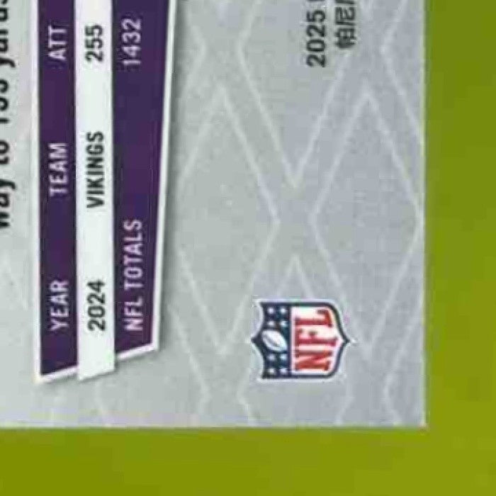 2025 Panini Phoenix Aaron Jones Bronze /15 #85 Minnesota Vikings