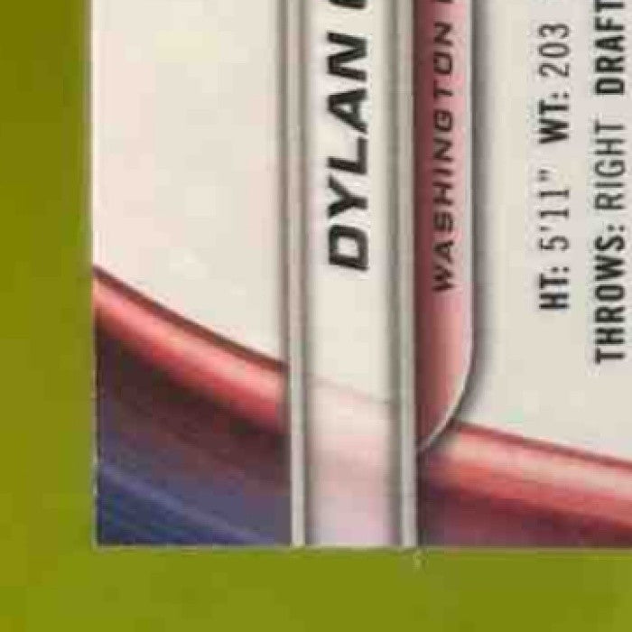 2024 Bowman's Best Dylan Crews Prospects Aqua Lava /199 Washington Nationals