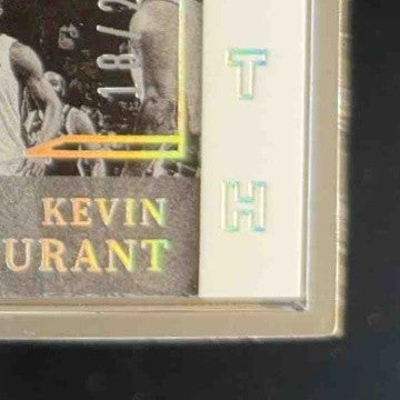 2021-22 Panini Noir Kevin Durant Feature Length /25 #258 Brooklyn Nets