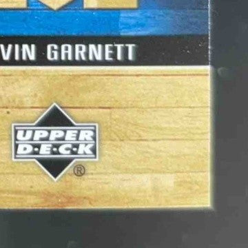 2006-07 Upper Deck Hardcourt Kevin Garnett Materials BLUE Minnesota Timberwolves
