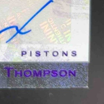 2023-24 Court Kings Ausar Thompson Heir Apparent Violet 36/49 RC Auto Detroit