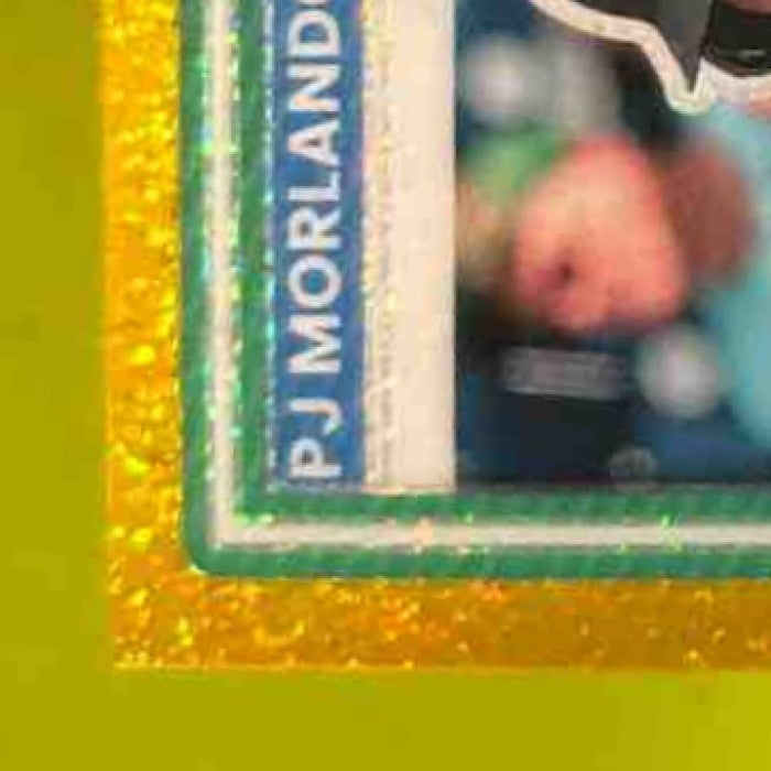 2025 Panini Donruss PJ Morlando Optic Gold Glitter /5 #168 Miami Marlins