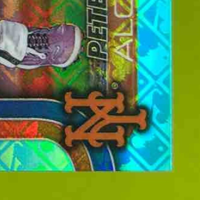2025 Topps Chrome Pete Alonso Aqua /199 #136 New York Mets