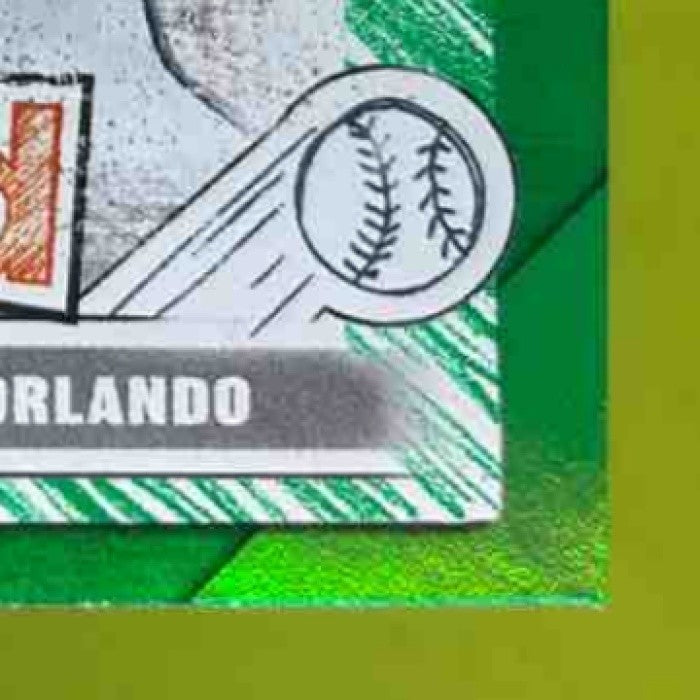 2025 Topps Pro Debut PJ Morlando Drafted Green /99 #DF-7 Jupiter Hammerheads