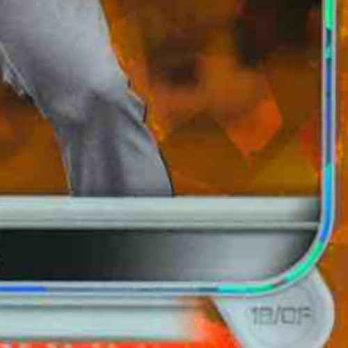 2022 Topps Chrome Sapphire Lewin Diaz Orange 1/25 #613 Miami Marlins